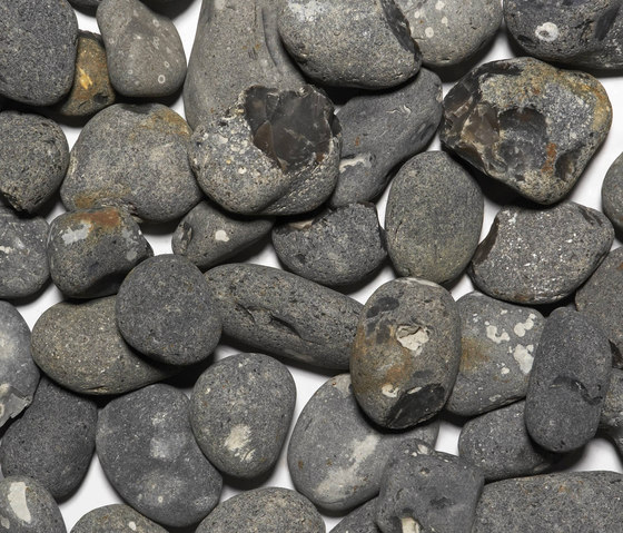 Basalt, Anthrazit, 40-60 mm | Edelsplitte / Zierkies | Metten