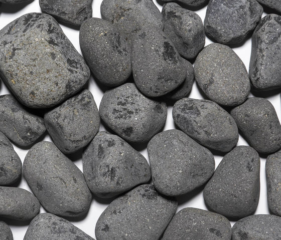 Basalt, Anthrazit, 60-90 mm | Edelsplitte / Zierkies | Metten