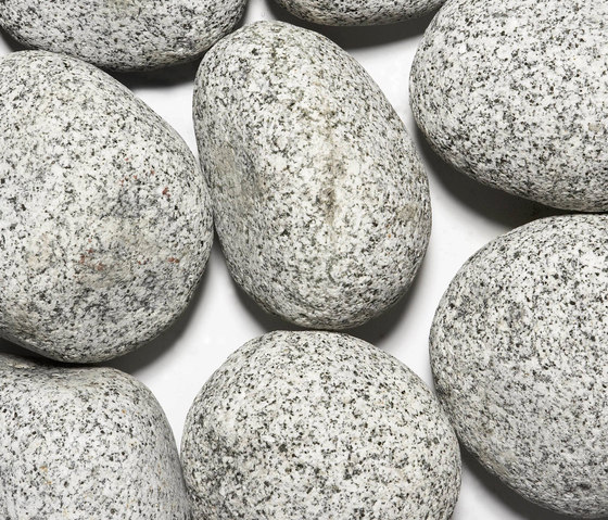 Granit, Grau-weiß, 60-90 mm | Edelsplitte / Zierkies | Metten