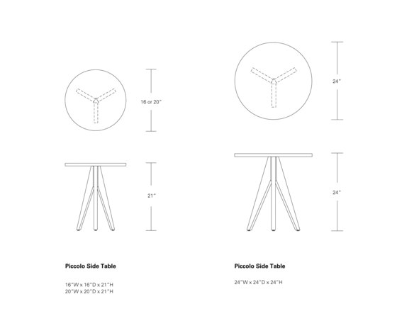 Piccolo Side Table | Tavolini alti | Altura Furniture