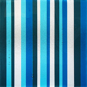 Tapestry Blues | Decorative glass | Nathan Allan Glass Studios