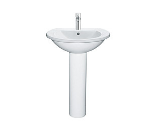 Darling New - Pedestal | Wash basins | DURAVIT