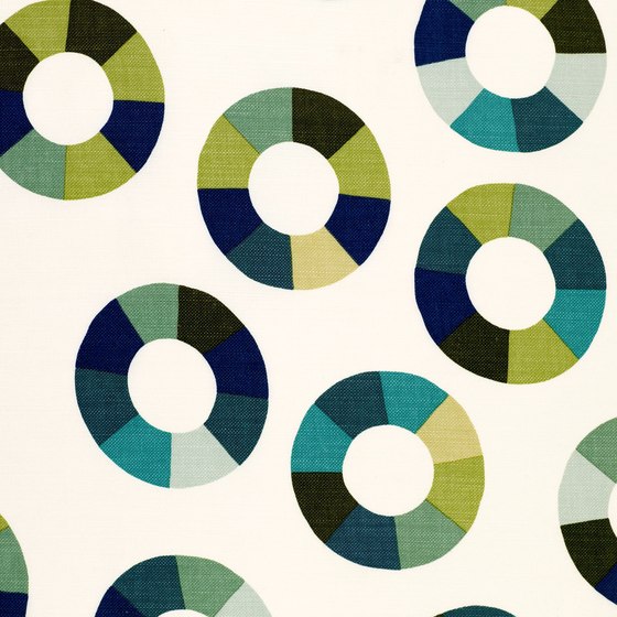 Color Wheel Vine | Drapery fabrics | LULU DK