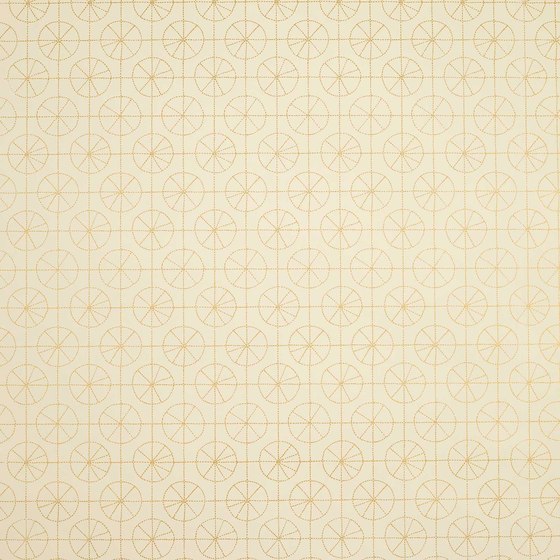 Pinwheel Crème w/Gold | Wall coverings / wallpapers | LULU DK
