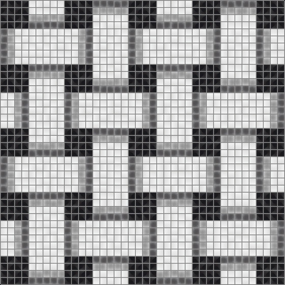 Basketweave Tuxedo | Mosaicos de vidrio | Artaic