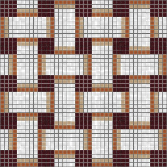Basketweave Cinnamon | Glass mosaics | Artaic
