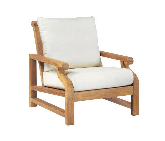 Nantucket Deep Seating Lounge Chair | Armchairs | Kingsley Bate