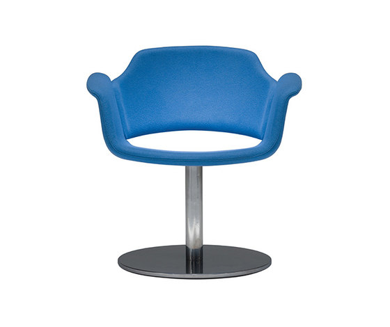 Paz Guest Chair Disc Base | Chaises | Stylex