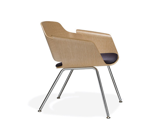 Paz Lounge Chair Four Leg | Poltrone | Stylex