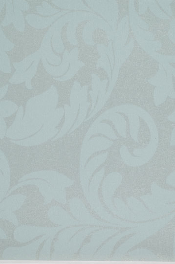 Tiara Scroll Island Blue | Wall coverings / wallpapers | Vycon