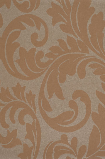 Tiara Scroll Frosted Bronze | Wall coverings / wallpapers | Vycon