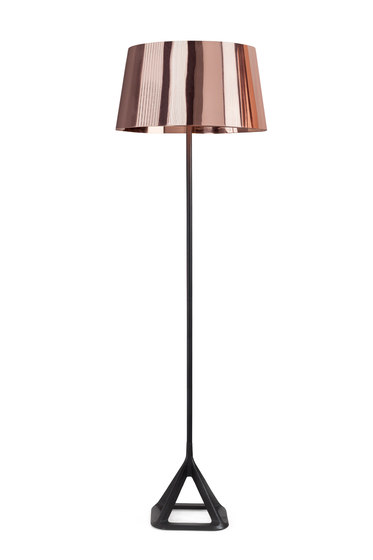 Base Floor Light Copper | Lámparas de pie | Tom Dixon
