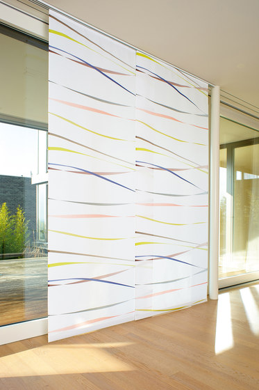 Vela panel curtain | Tejidos decorativos | Création Baumann