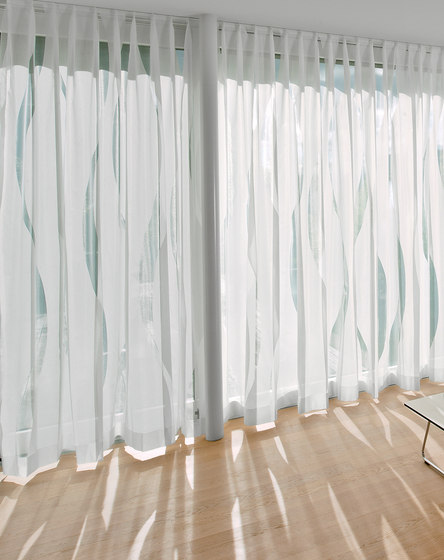 Wave curtain tracks | Tejidos decorativos | Création Baumann