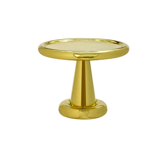 Spun Table Short Brass | Mesas auxiliares | Tom Dixon