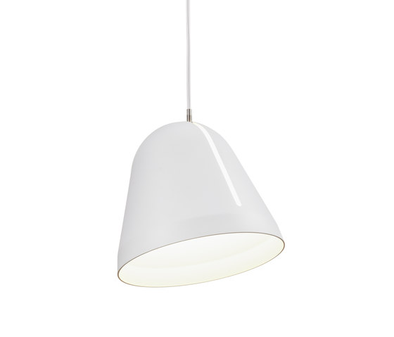 Tilt pendant light white | Lámparas de suspensión | Nyta