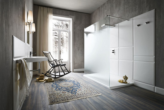 Warp Receveurs douche avec parois | Bacs à douche | Rexa Design