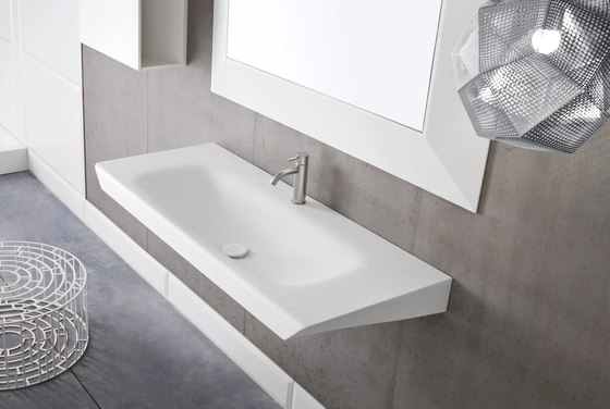Warp Piano con lavabo integrato | Lavabi | Rexa Design