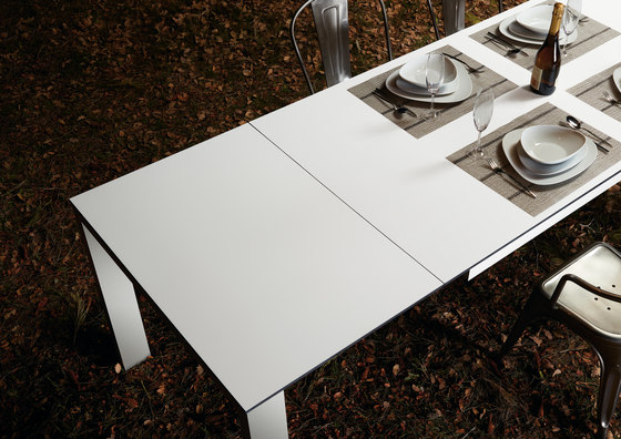 Mar de Aluminio Extending Tables | Tables de repas | Sistema Midi