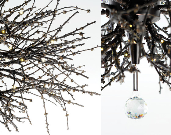 Twig Chandelier | Lámparas de araña | Jonathan Browning Studios