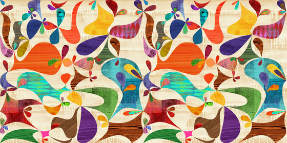 Cocobolo tan wallpaper | Revêtements muraux / papiers peint | Flavor Paper