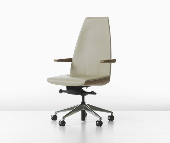 Clamshell Conference Highback Armchair | Sillas | Geiger