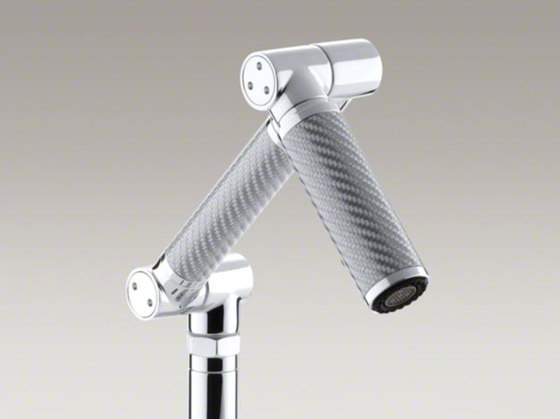 Karbon® single-handle deck-mount bathroom sink faucet | Wash basin taps | Kohler