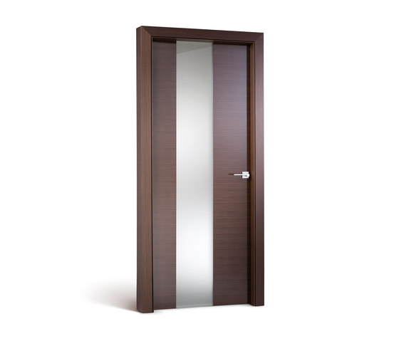 Exit vetro laccata noce moro | Internal doors | FerreroLegno
