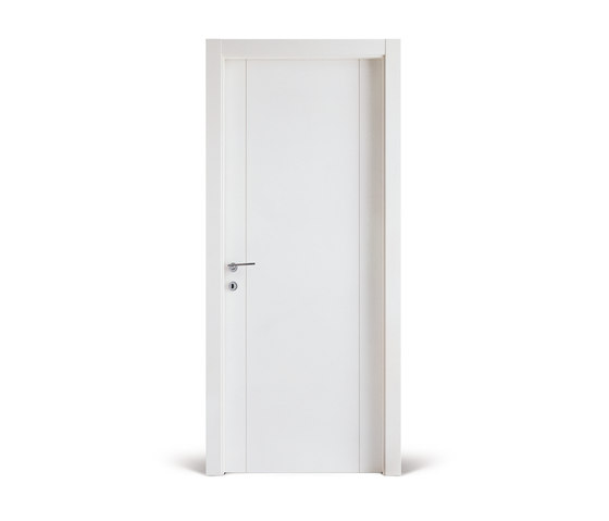 Intaglio /1 bianco | Porte interni | FerreroLegno
