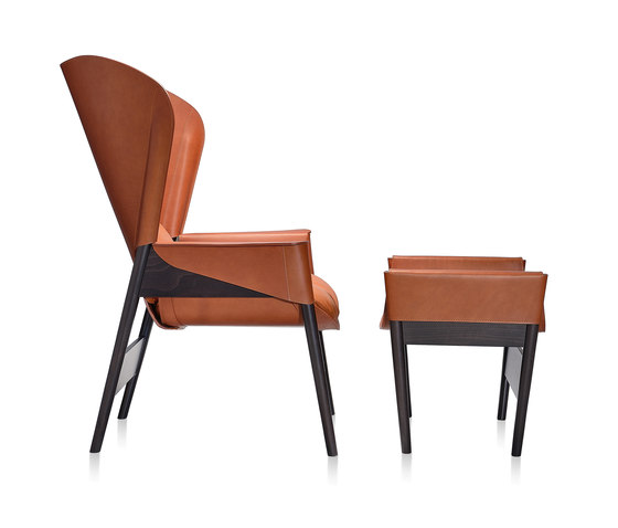 Heta | bergère and pouf | Armchairs | Frag