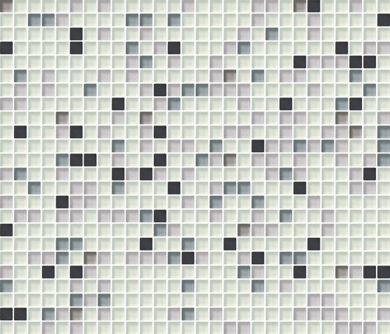 Cromie 10x10 Cenere M Mix 1 | Glass mosaics | Mosaico+