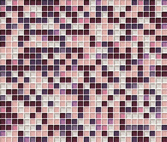 Cromie 10x10 Porpora G Mix 4 | Glas Mosaike | Mosaico+