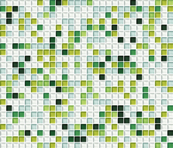 Cromie 10x10 Muschio G Mix 1 | Glass mosaics | Mosaico+