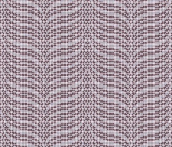 Decor 20x20 Soundwave Violet | Glass mosaics | Mosaico+