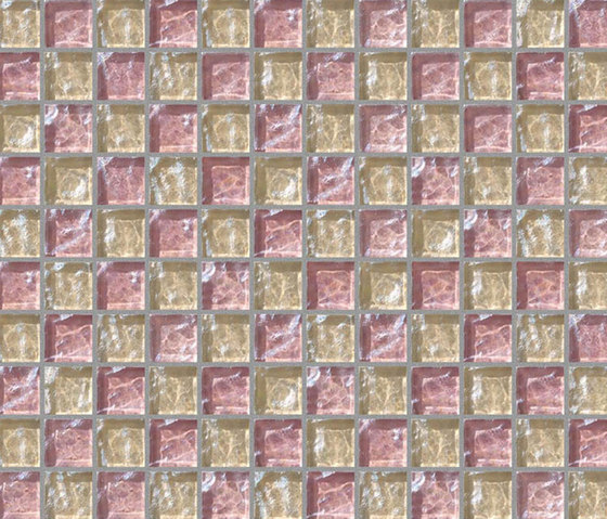 Decor 23x23 Chess Pink Decoro | Mosaici vetro | Mosaico+