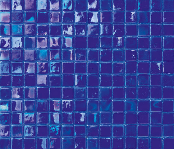 Perle 15x15 Blu | Mosaïques verre | Mosaico+