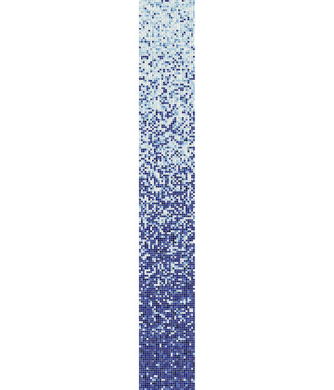 Sfumature 10x10 Zaffiro | Mosaïques verre | Mosaico+