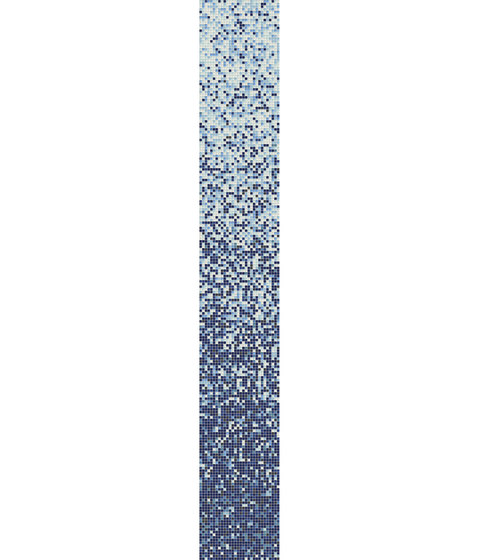 Sfumature 10x10 Cobalto | Mosaïques verre | Mosaico+