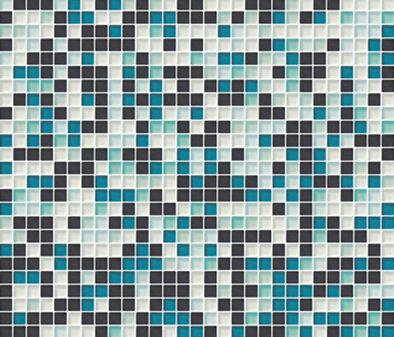 Sfumature 10x10 Smeraldo | Glas Mosaike | Mosaico+
