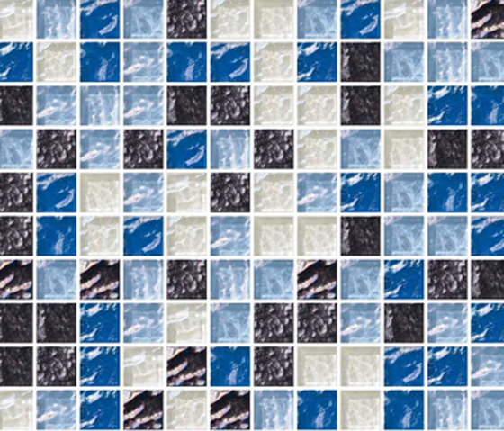 Sfumature 23x23 Ginepro | Glass mosaics | Mosaico+