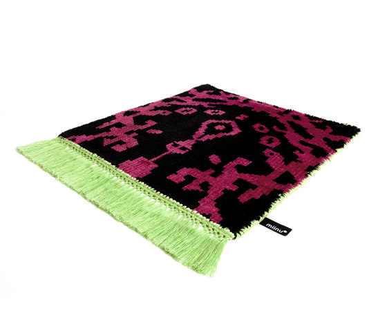 Vivid Vol. I pur black bright pink green flash | Tappeti / Tappeti design | Miinu