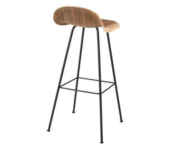 Gubi 3D Stool – Center Base | Bar stools | GUBI