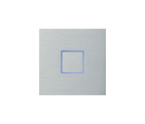 Tacto closed brushed aluminium | KNX-Systems | Basalte