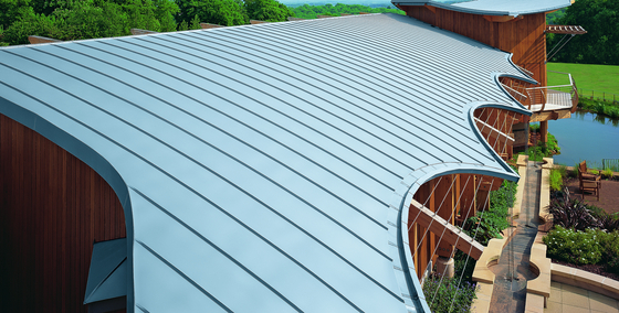 Roof covering | Double standing seam | Sistemi copertura | RHEINZINK