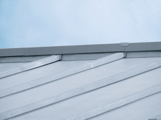 Roof covering | Click roll cap | Sistemi copertura | RHEINZINK