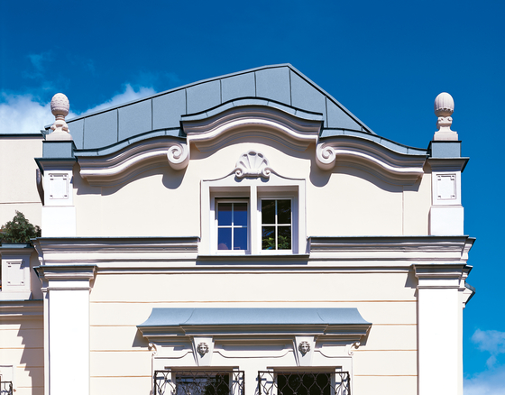 Architekturdetails | Vordach | Anbau-Balkonsysteme | RHEINZINK