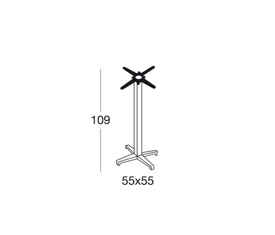 Cross | Tables de bistrot | SCAB Design
