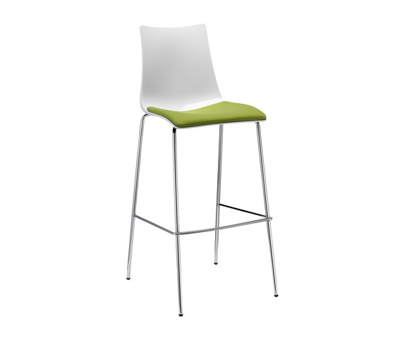 Zebra Antischock stool 4-legs frame | Taburetes de bar | SCAB Design