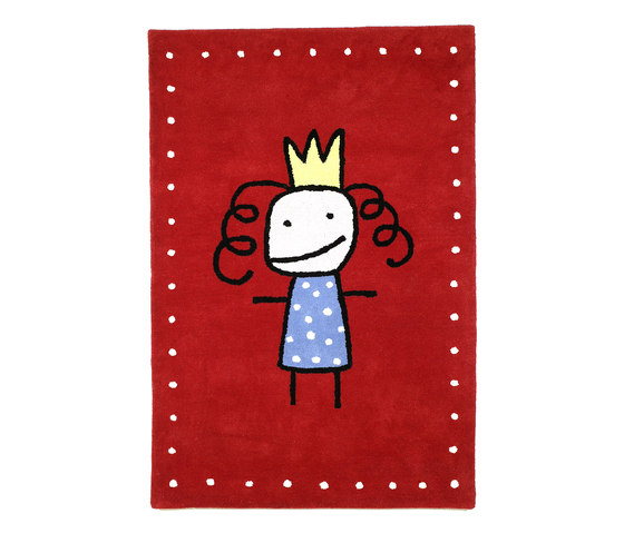 Kids Family Prinsessa red | Tappeti / Tappeti design | Kateha