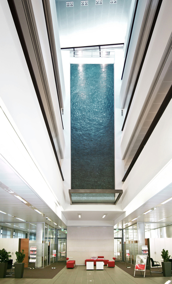Project - Wasserwand | interior fountains | art aqua
